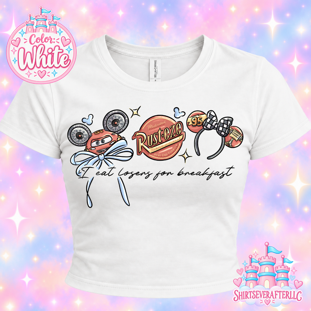 Cars Headband Baby Tee