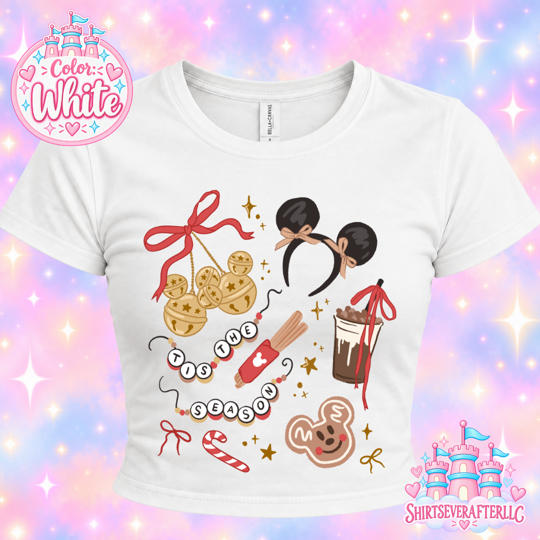 Tis The Season Christmas Baby Tee