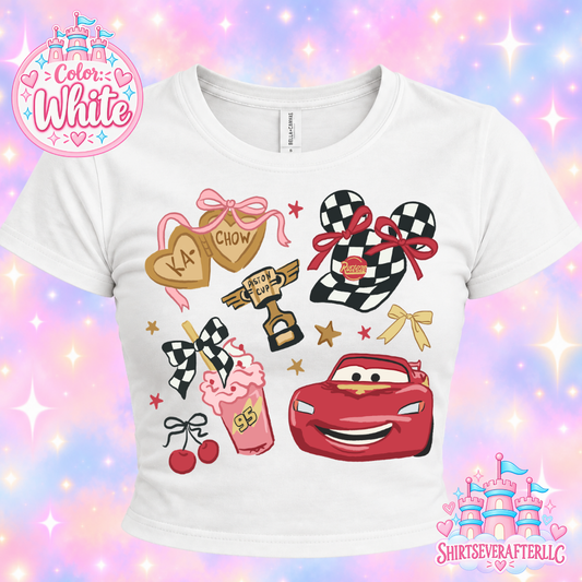Cars Coquette Baby Tee