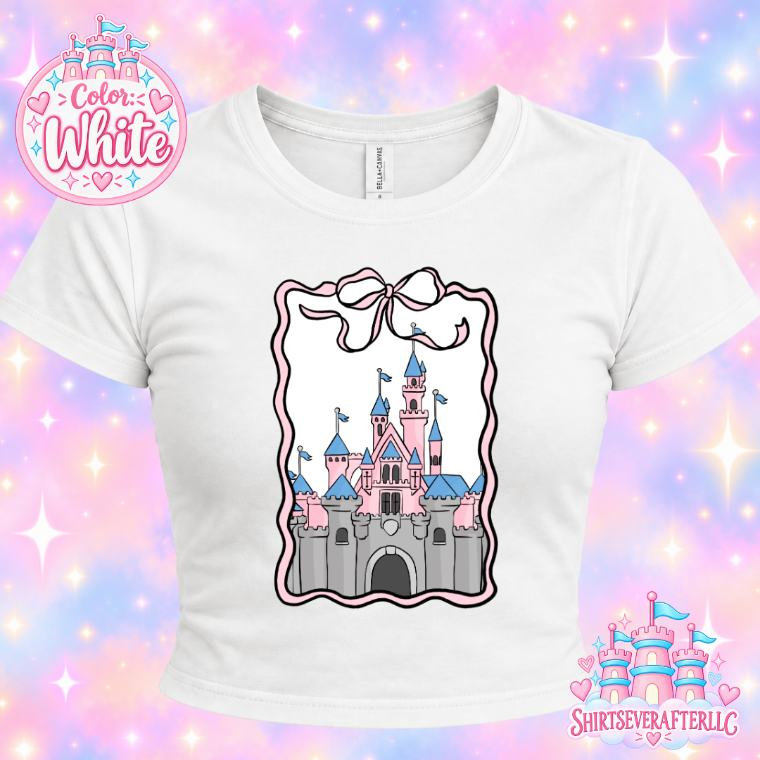 CA Castle Bow Baby Tee