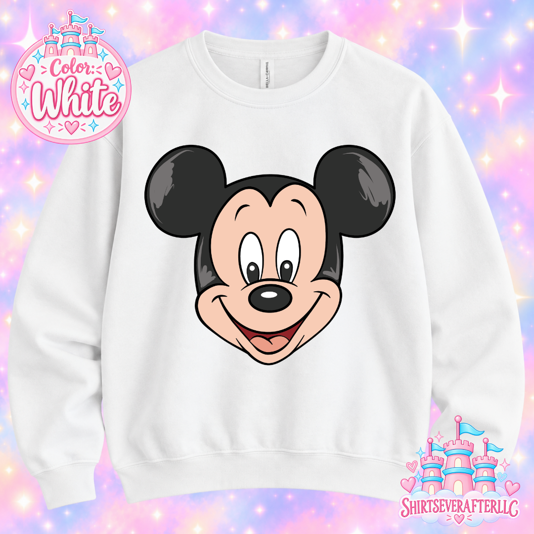 Big Face Mouse Sweater