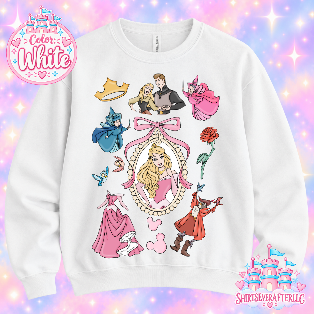 Sleeping Rose Sweater