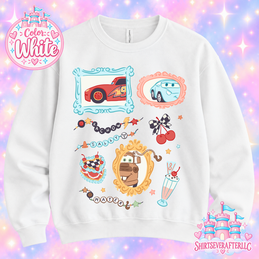 Cars Beaded Sweater