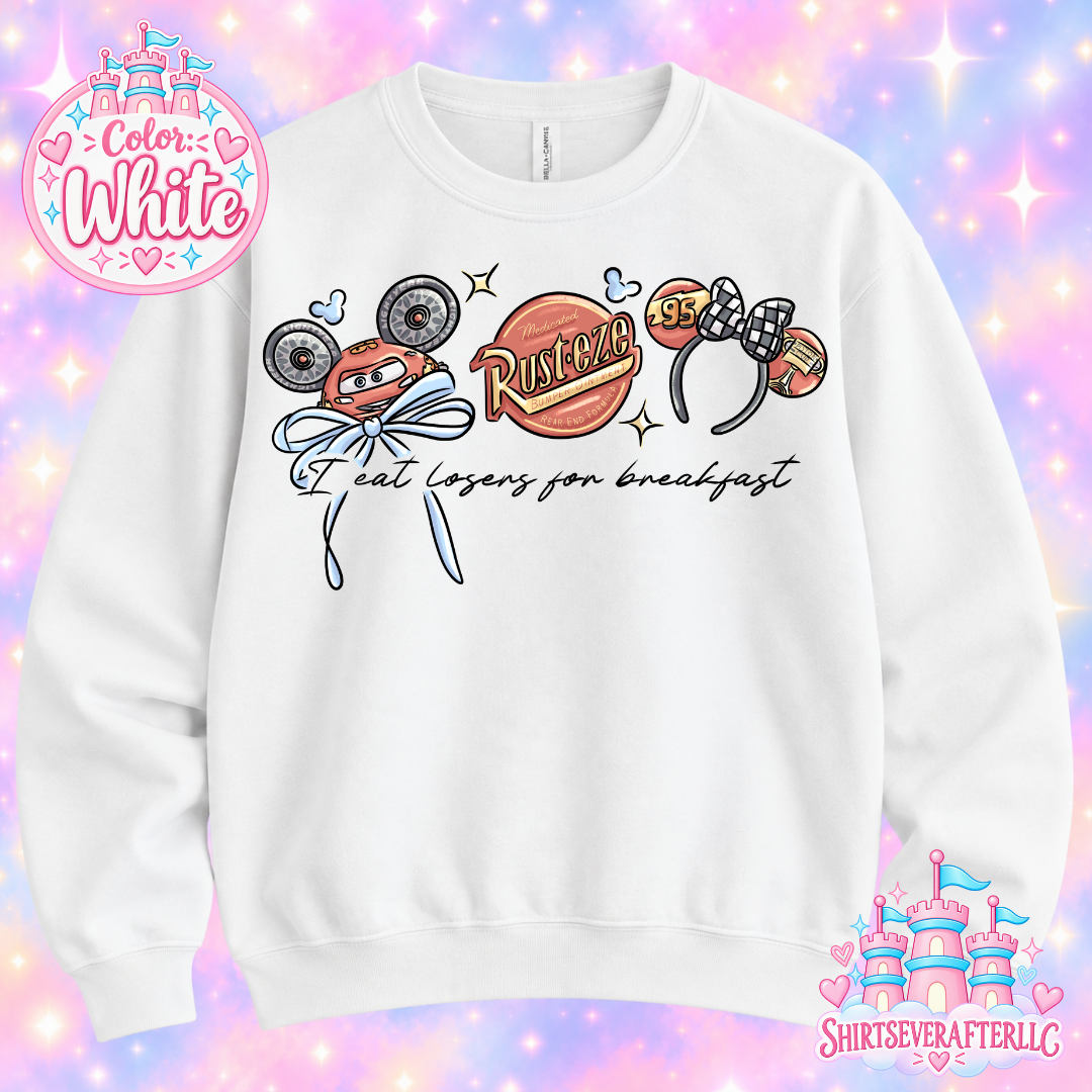 Cars Headband Sweater