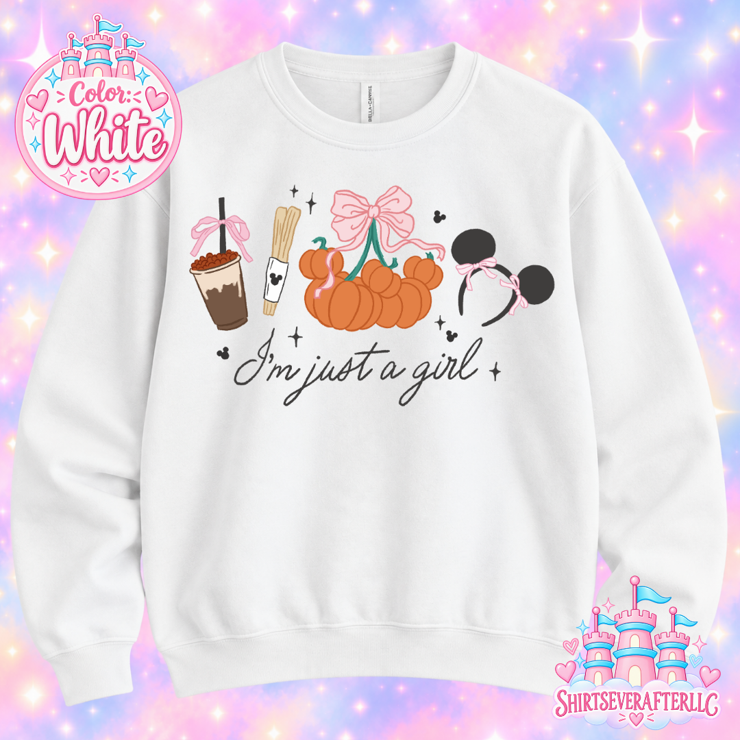 Churro Just a Girl Sweater
