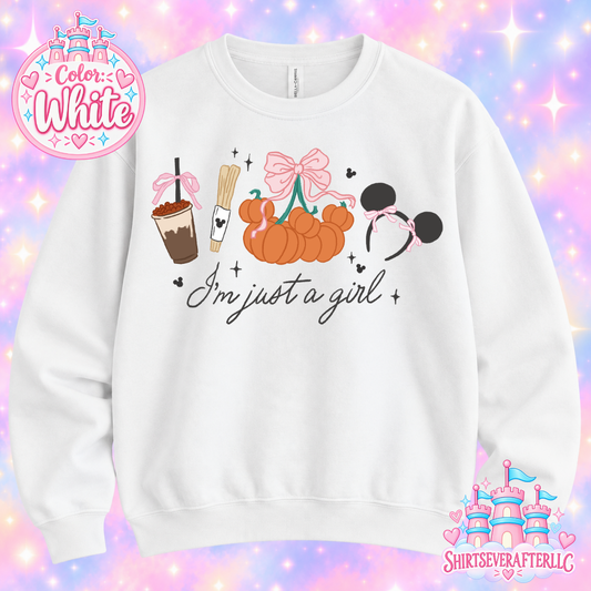 Churro Just a Girl Sweater