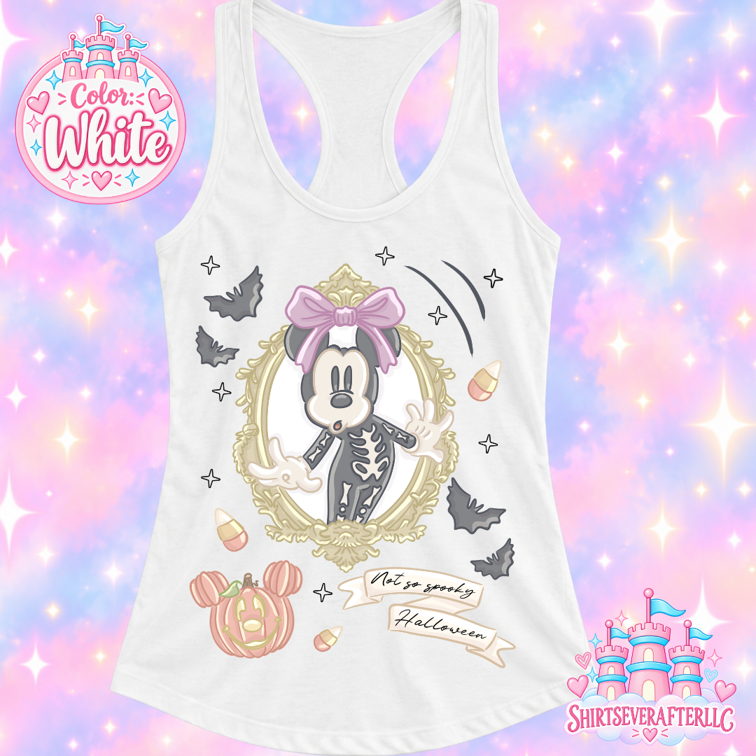 Halloween Skeleton Tank
