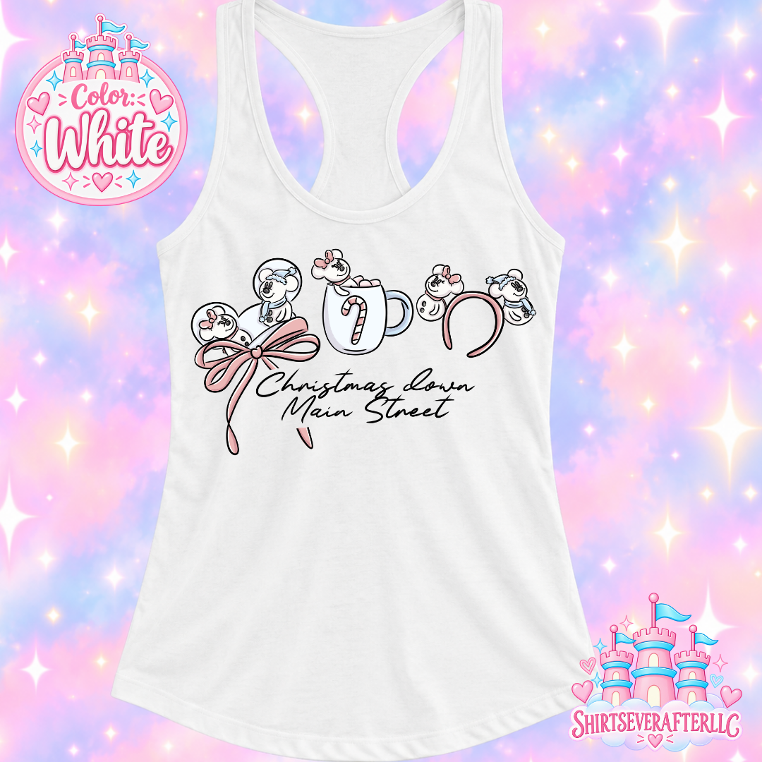 Christmas Snowman Tank
