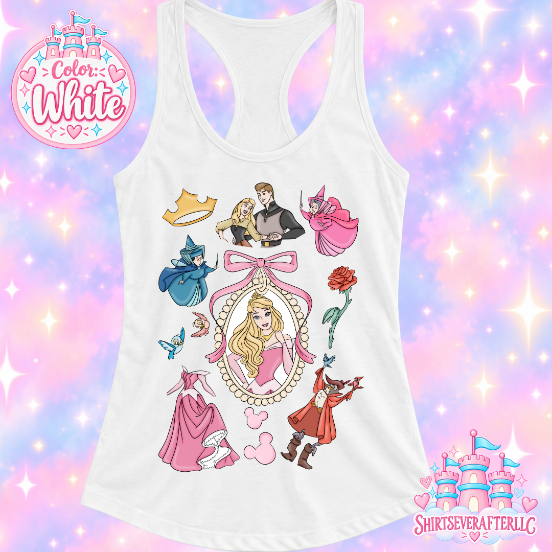 Sleeping Rose Tank