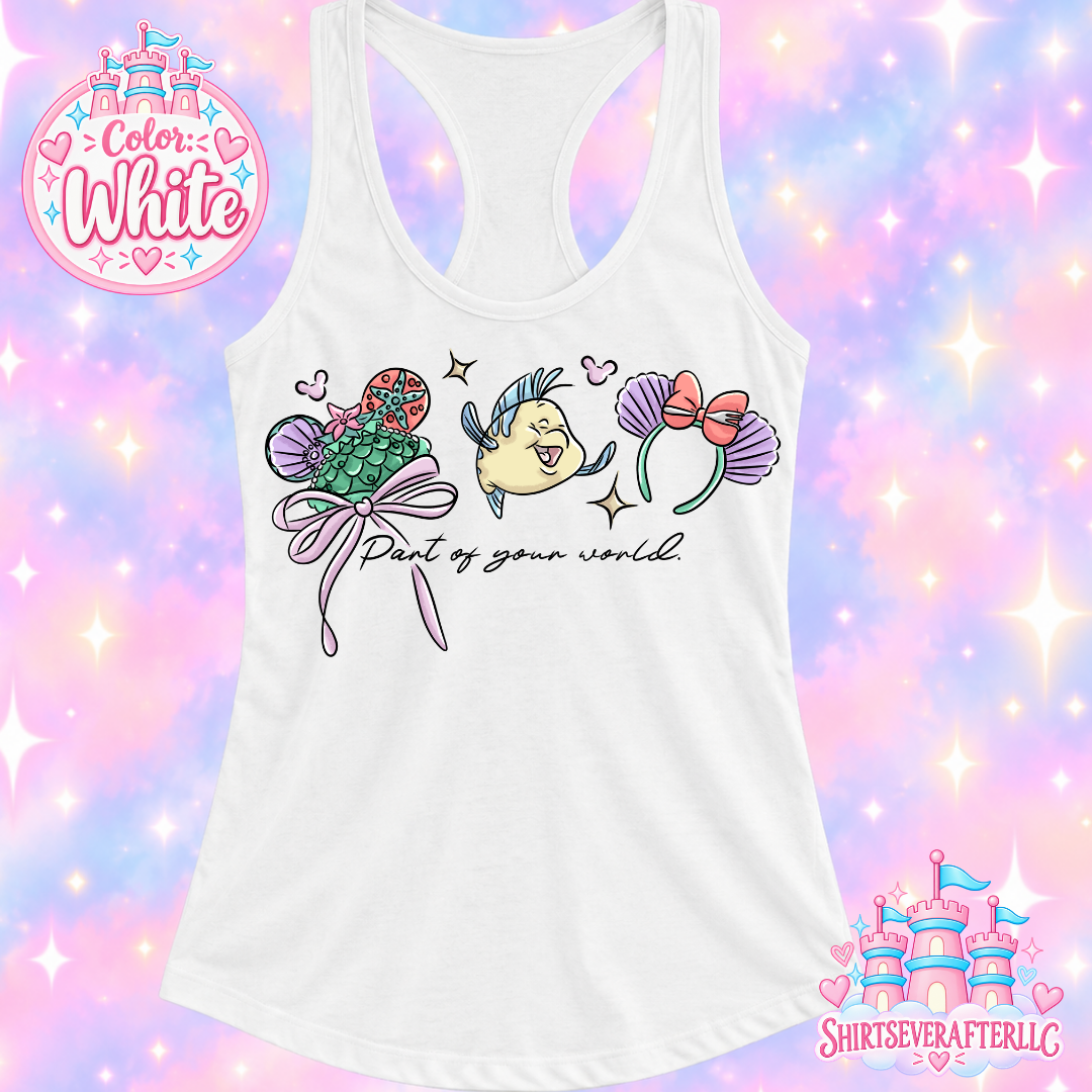 Mermaid Headband Tank
