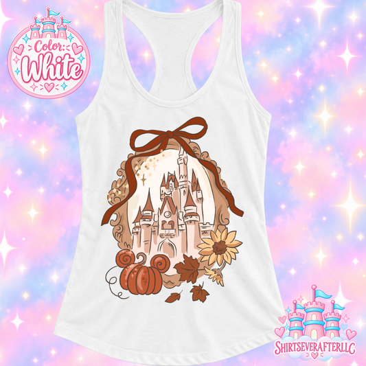 Fall Castle Pumpkin Tank