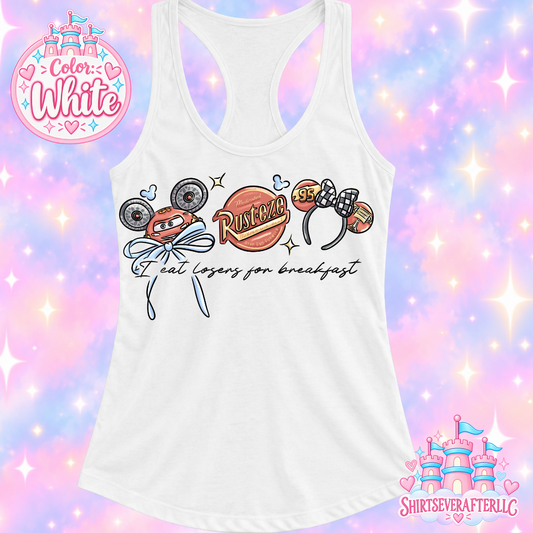 Cars Headband Tank