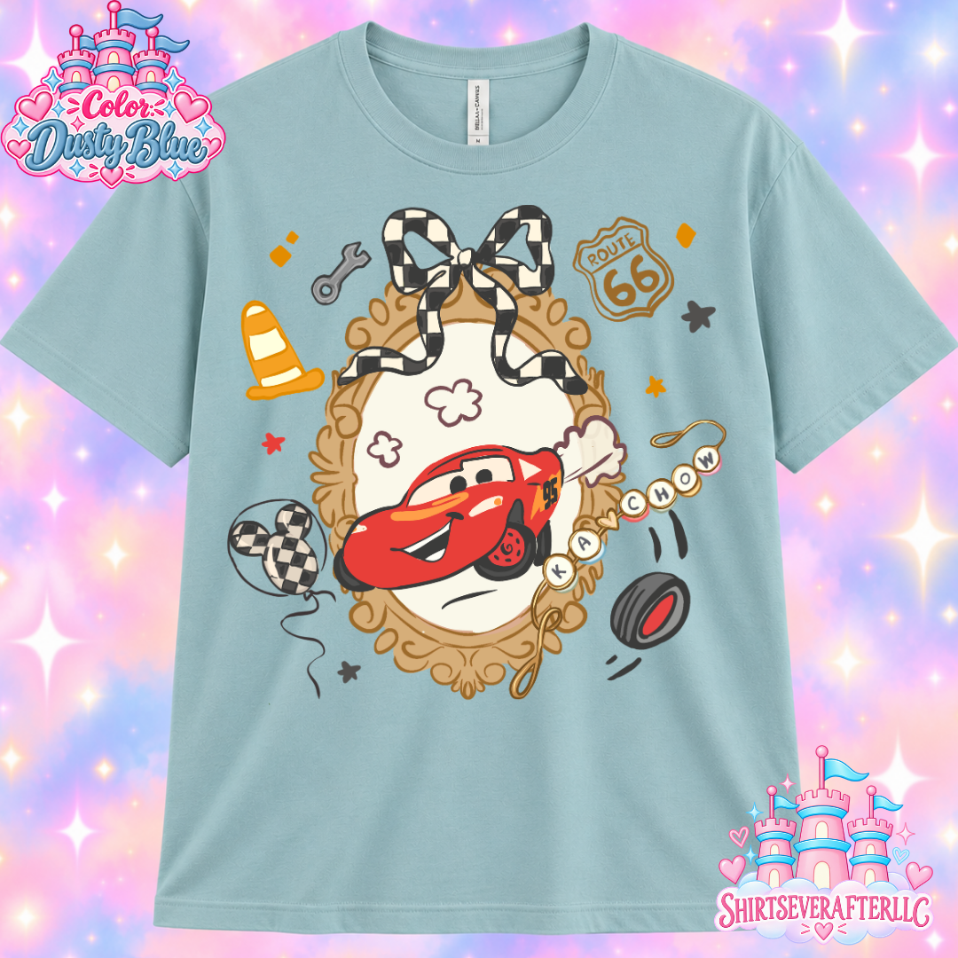 Cars Bow Shirt