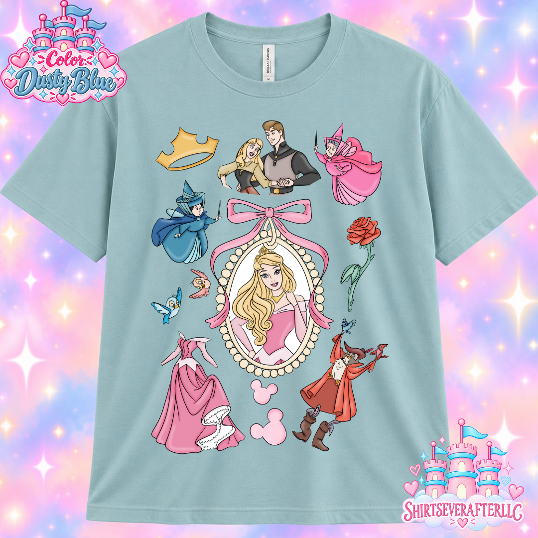 Sleeping Rose shirt