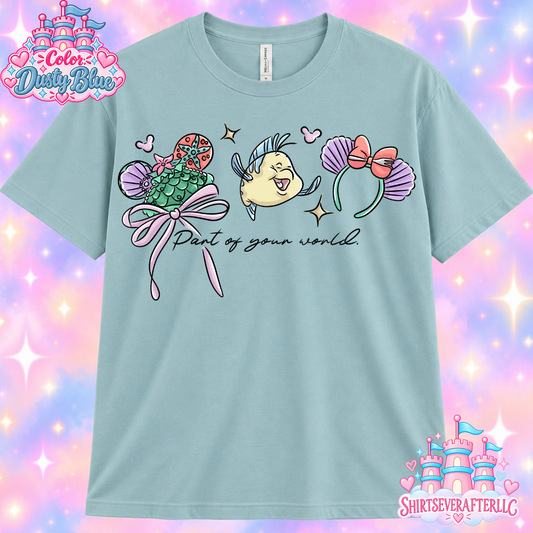 Mermaid Headband Shirt