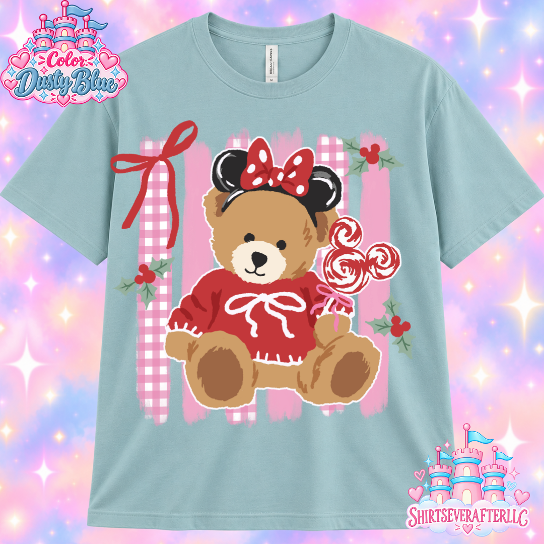 Christmas Mouse Teddy Bear Shirt