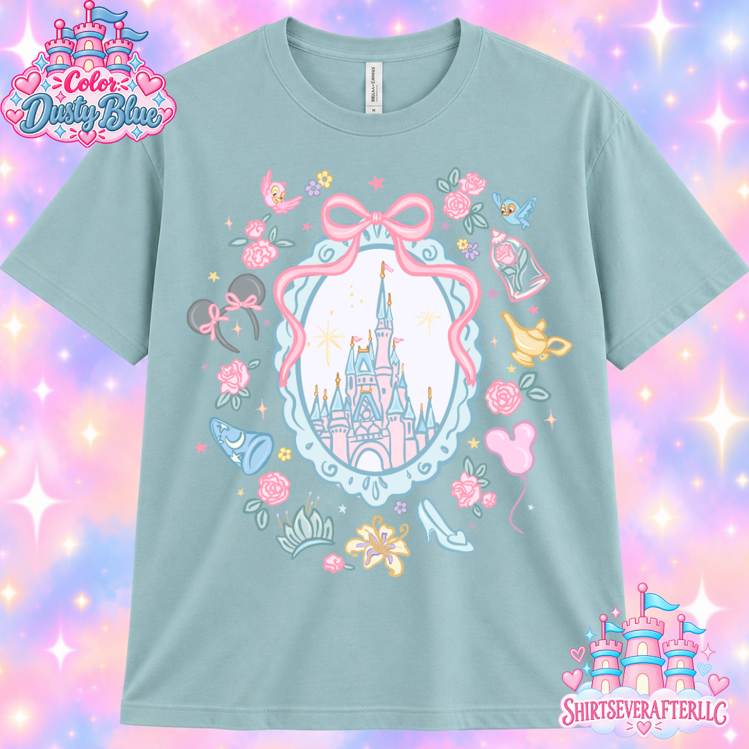 Princess Doodle Castle Shirt