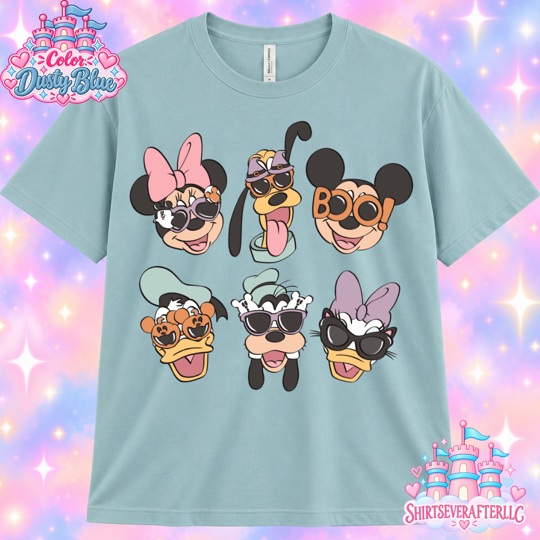 Halloween Mouse Sunglasses Shirt