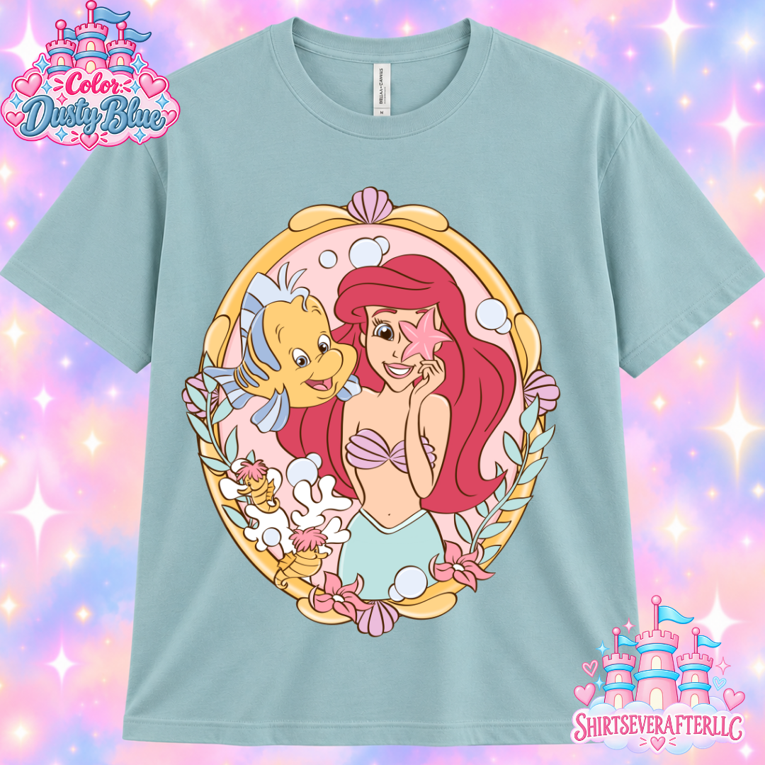 Mermaid Fish Shell Shirt