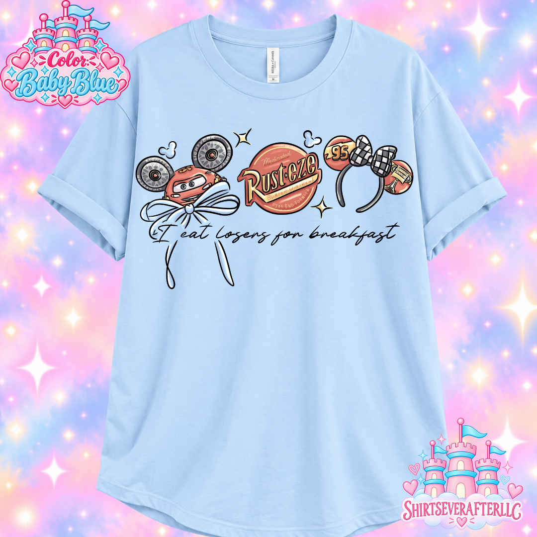 Cars Headband Shirt