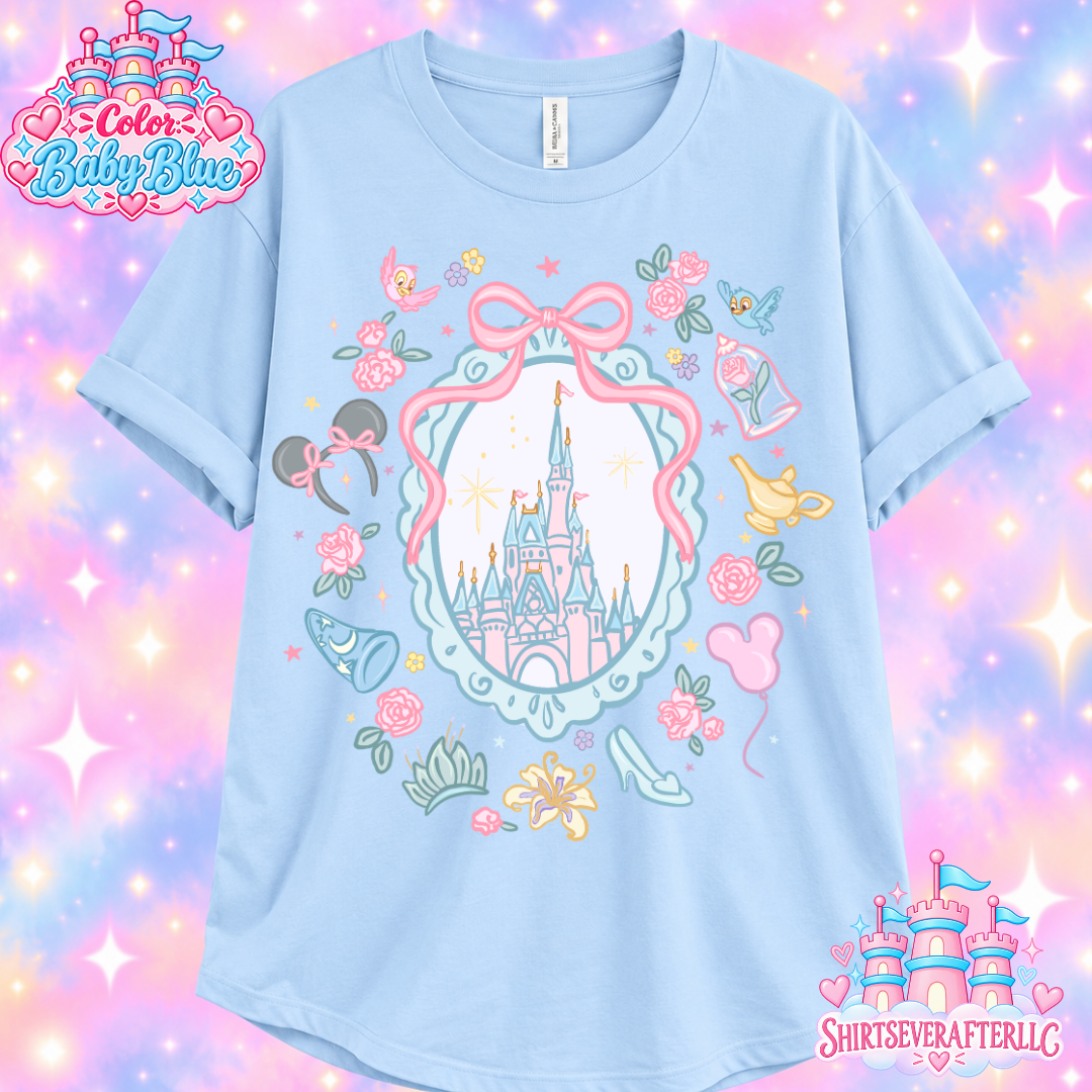 Princess Doodle Castle Shirt