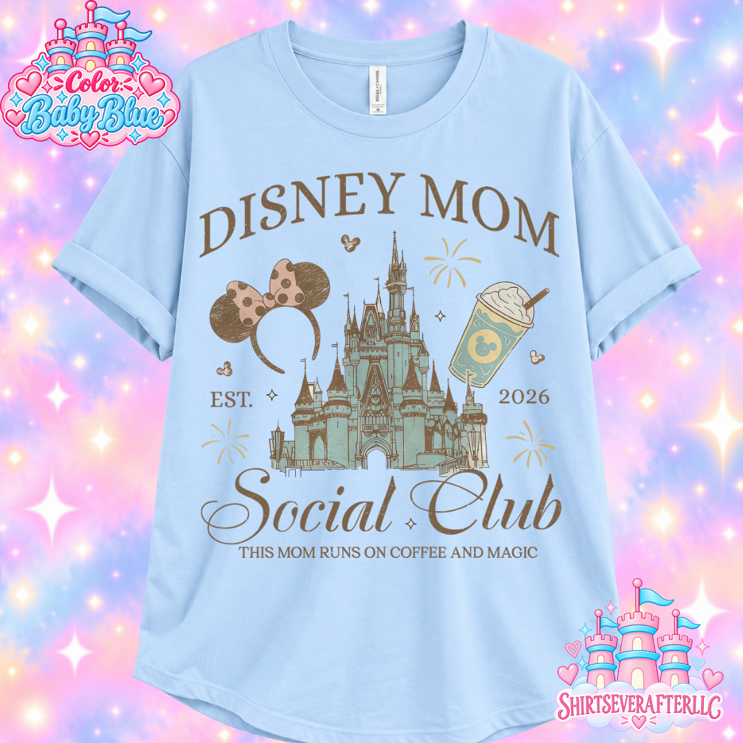 Mom Social Club Castle shirt