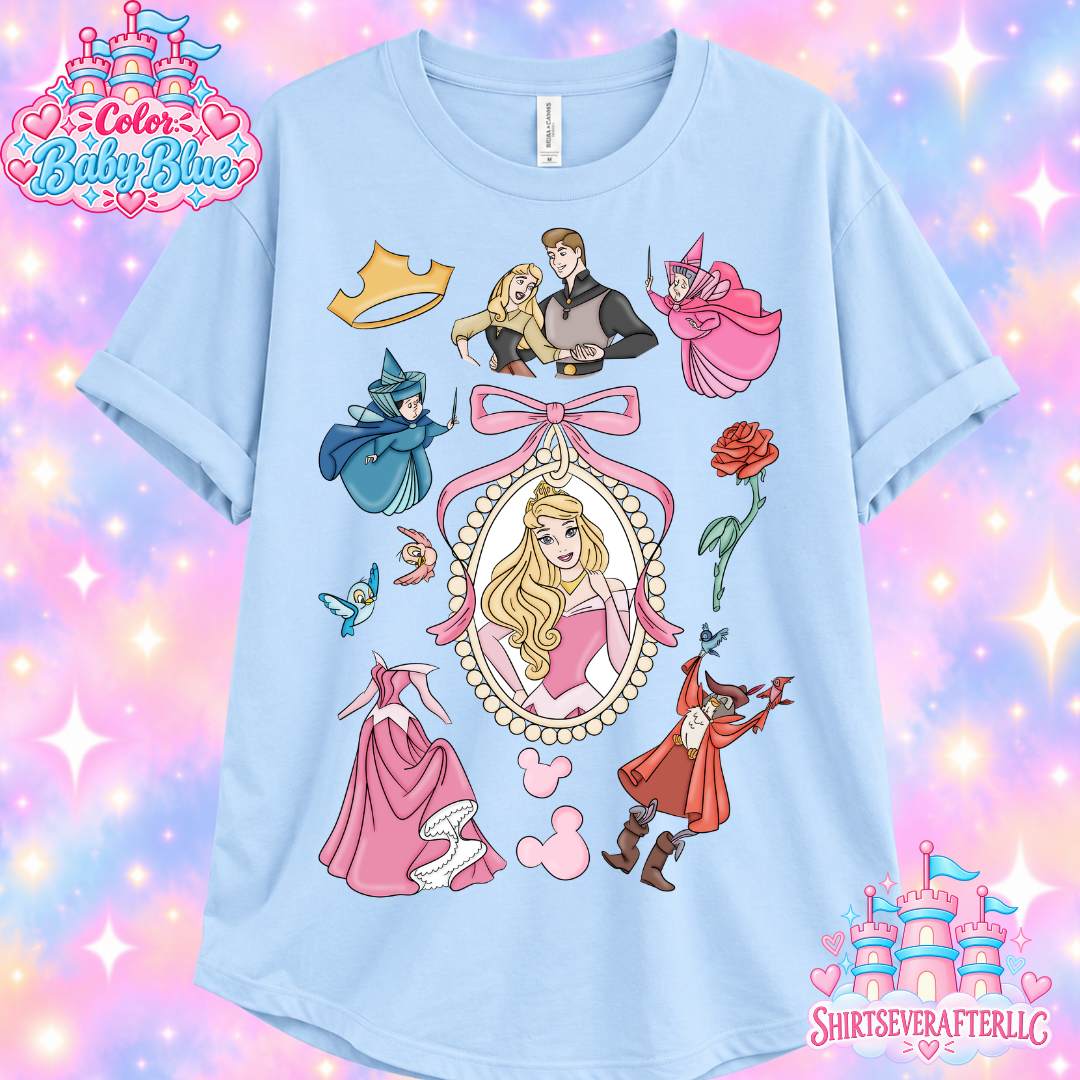 Sleeping Rose shirt