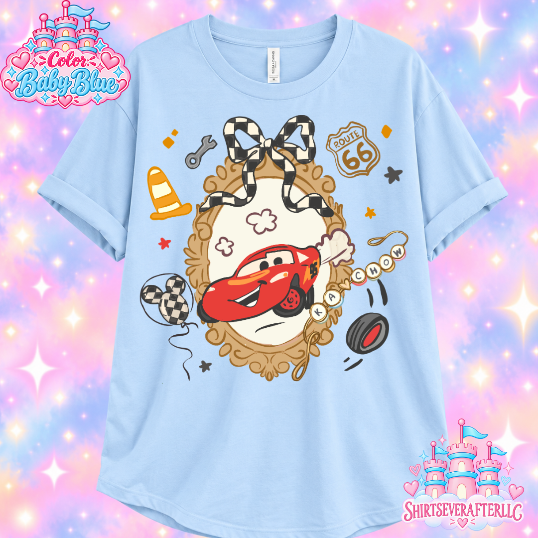 Cars Bow Shirt