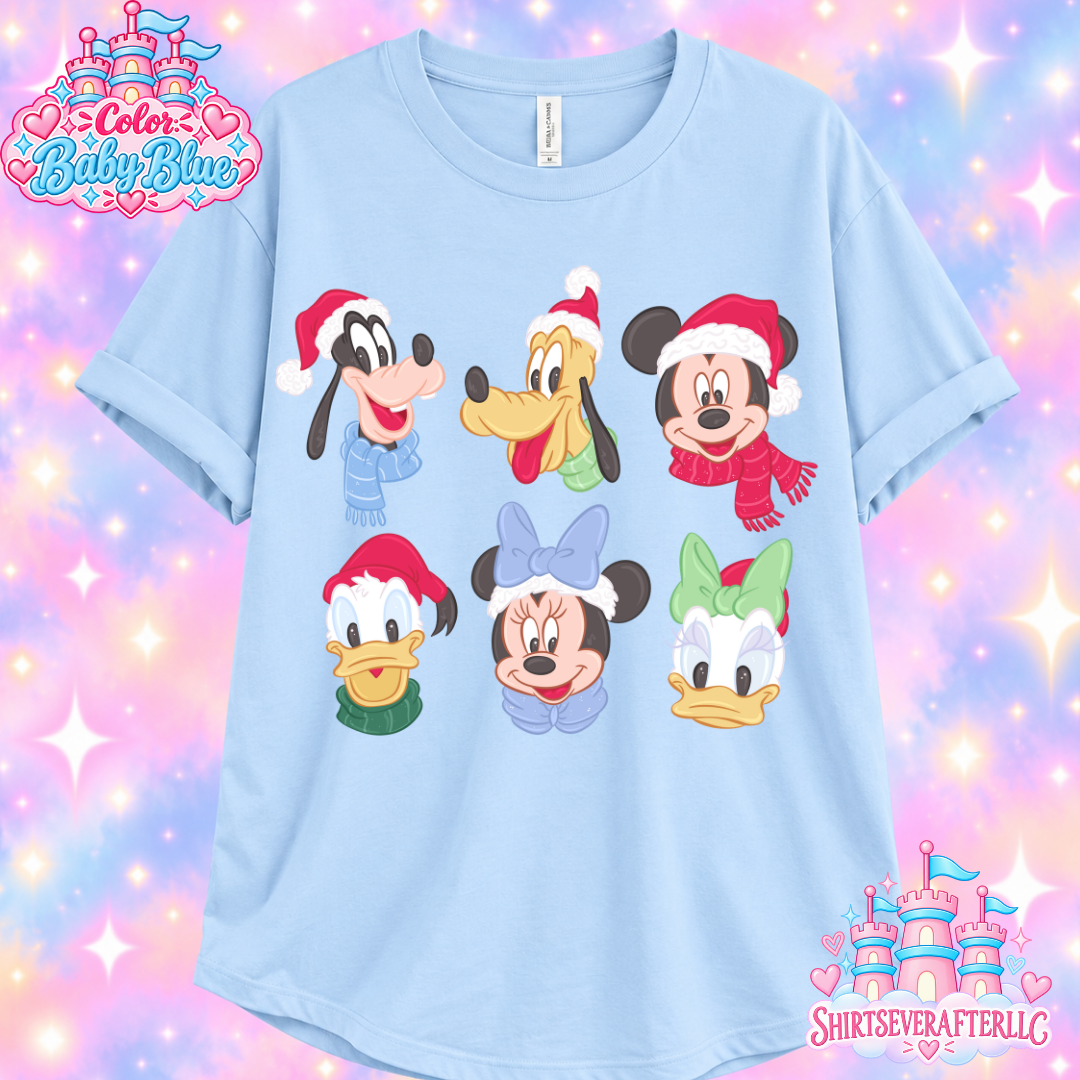Mouse Friends Christmas Shirt