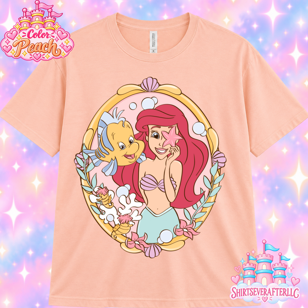 Mermaid Fish Shell Shirt