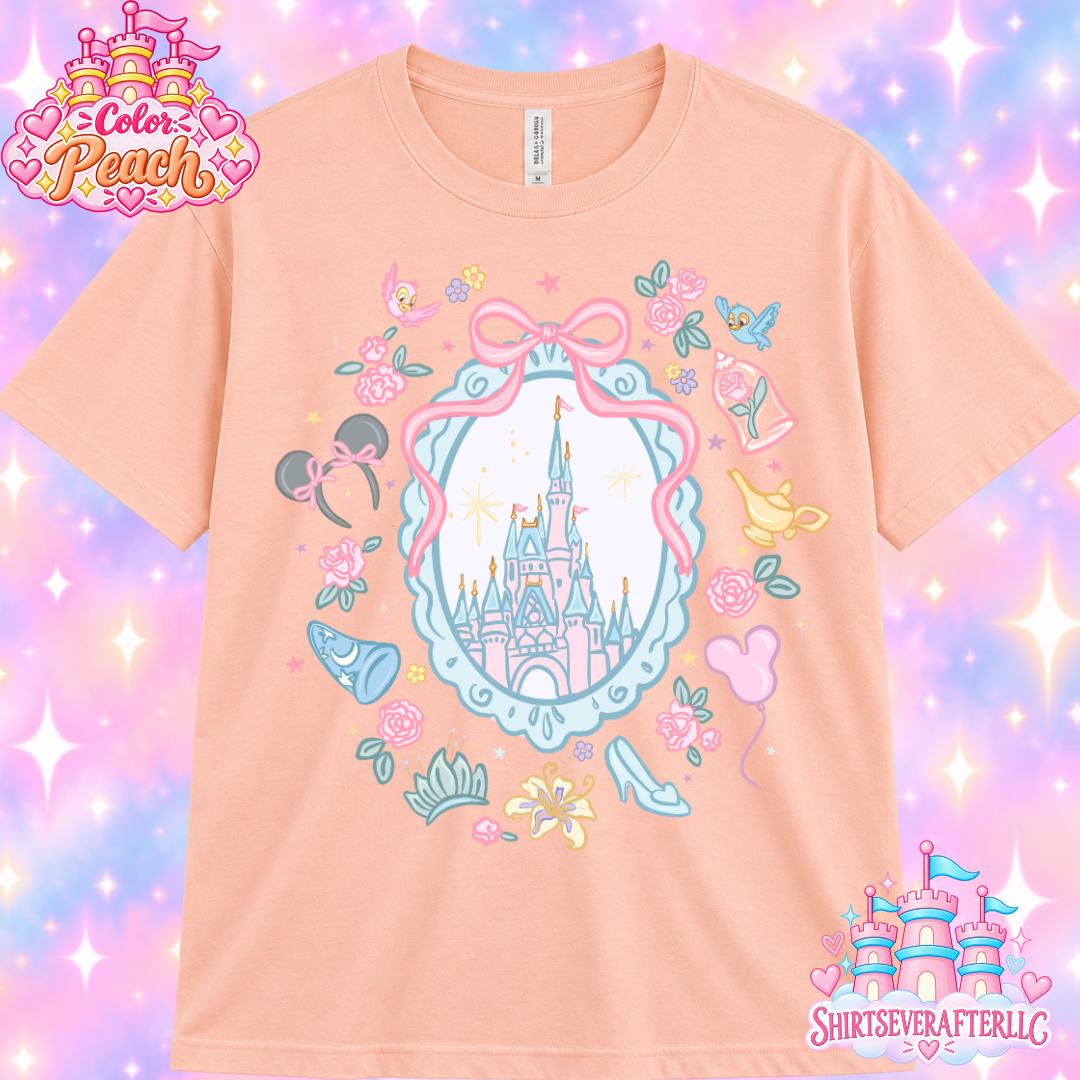 Princess Doodle Castle Shirt