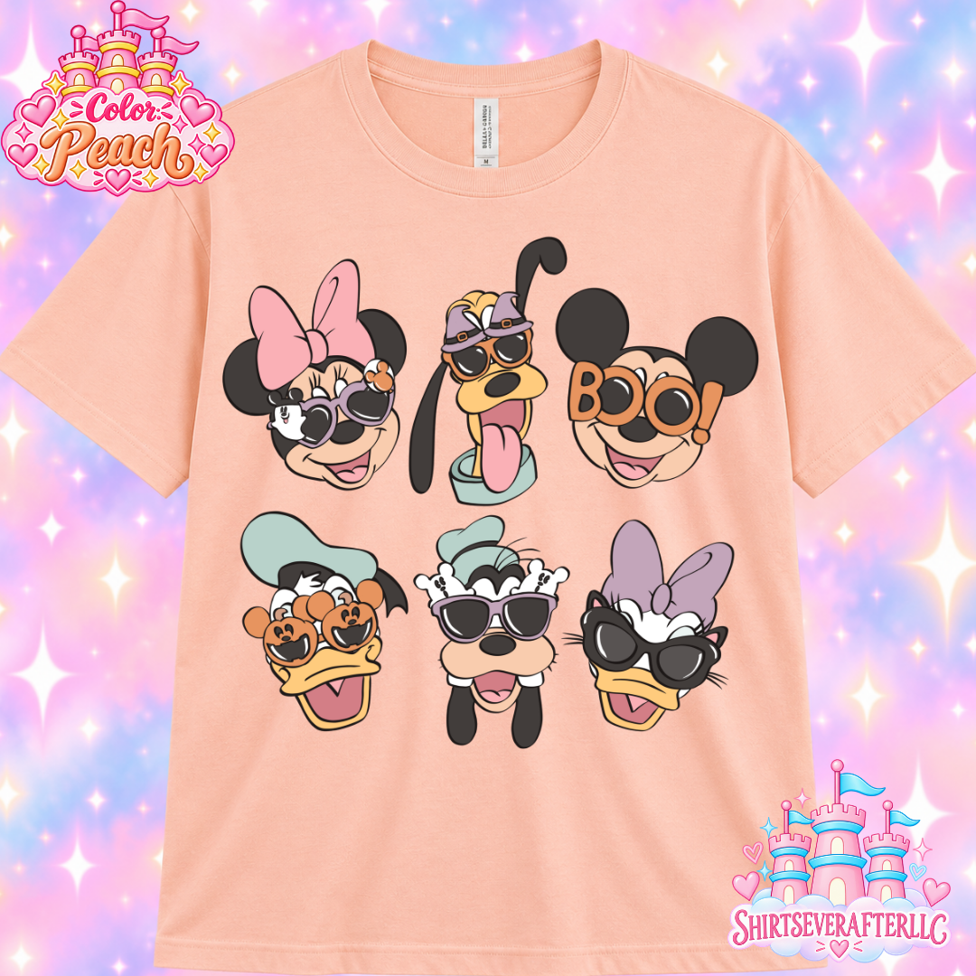 Halloween Mouse Sunglasses Shirt