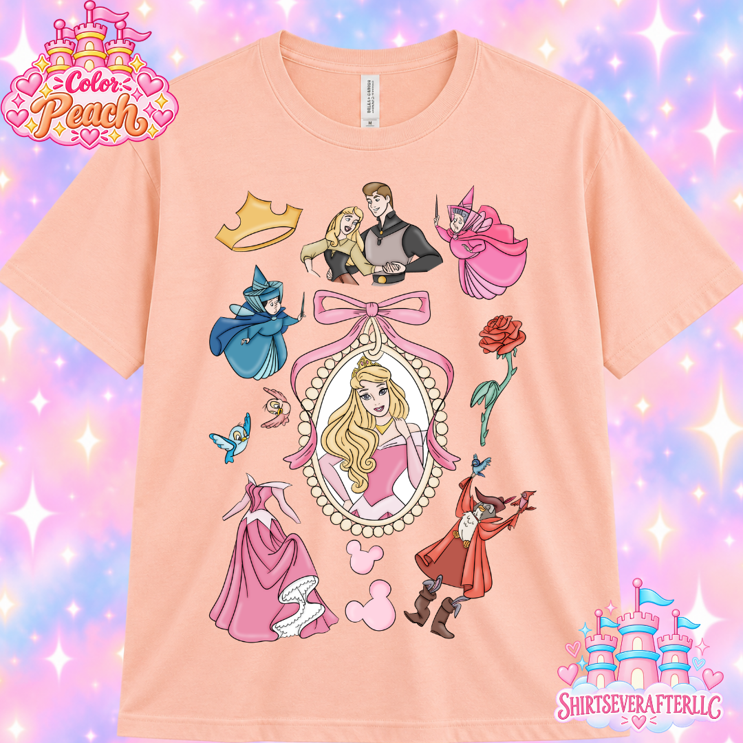 Sleeping Rose shirt
