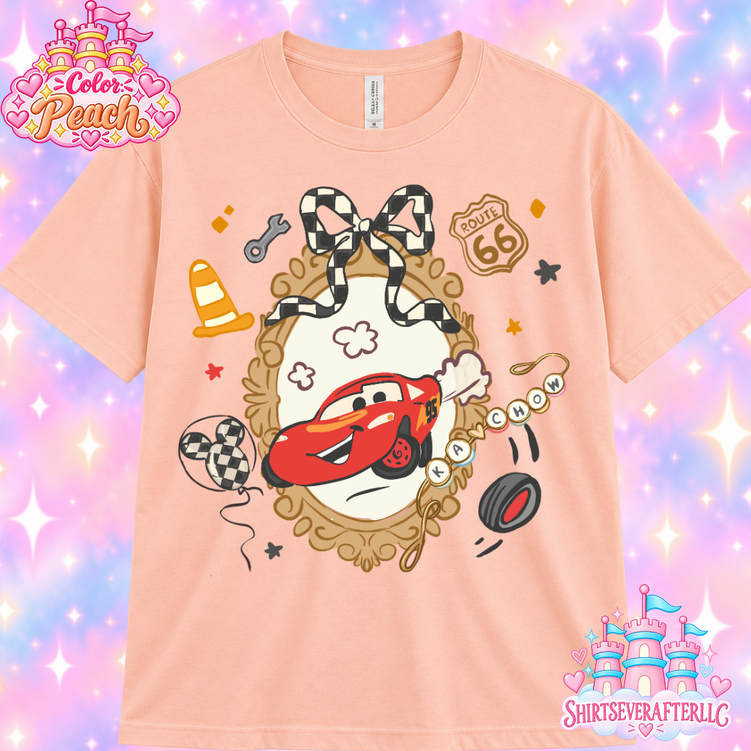 Cars Bow Shirt