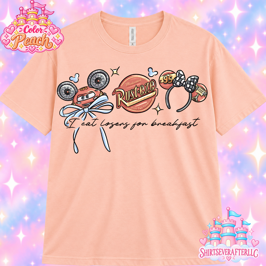 Cars Headband Shirt