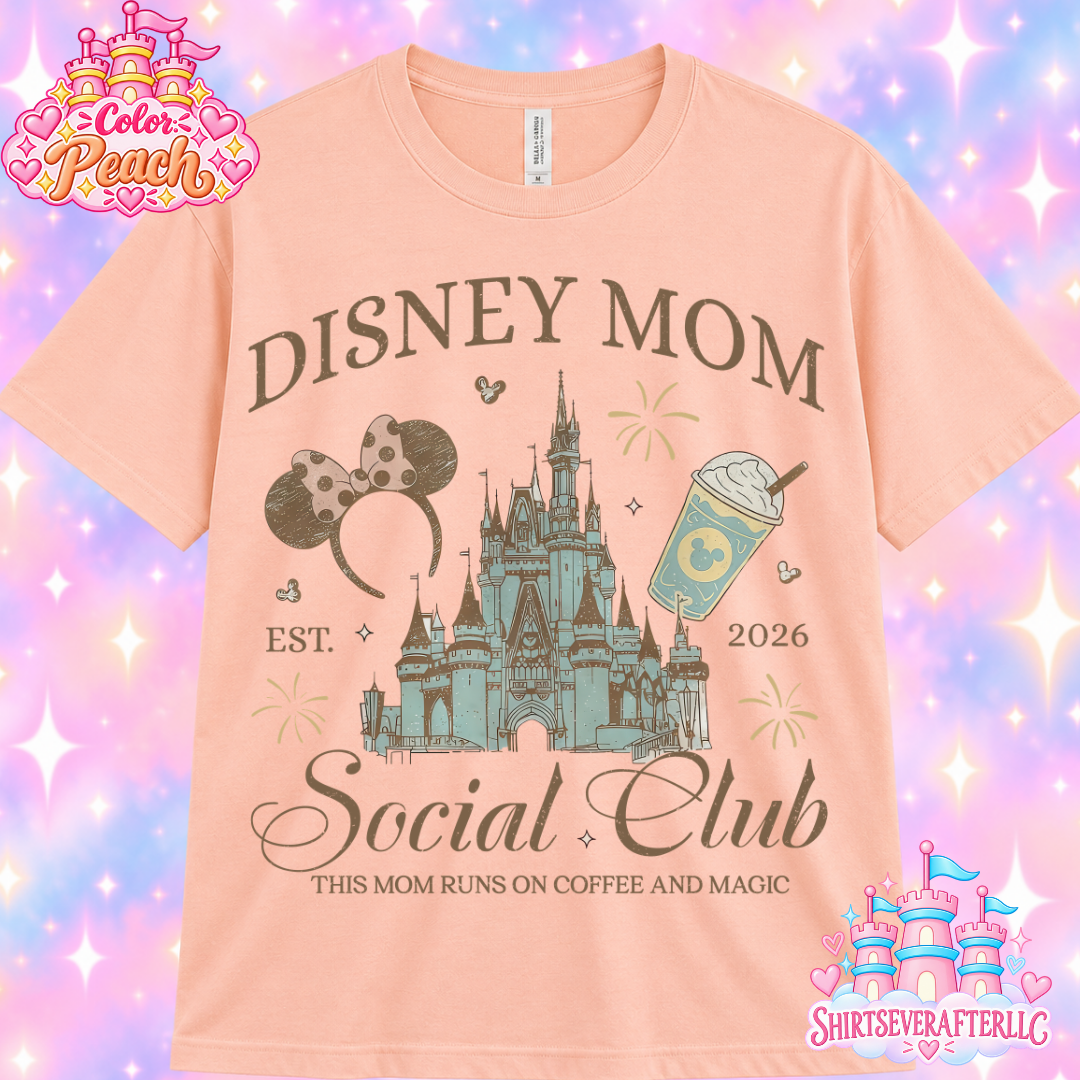 Mom Social Club Castle shirt