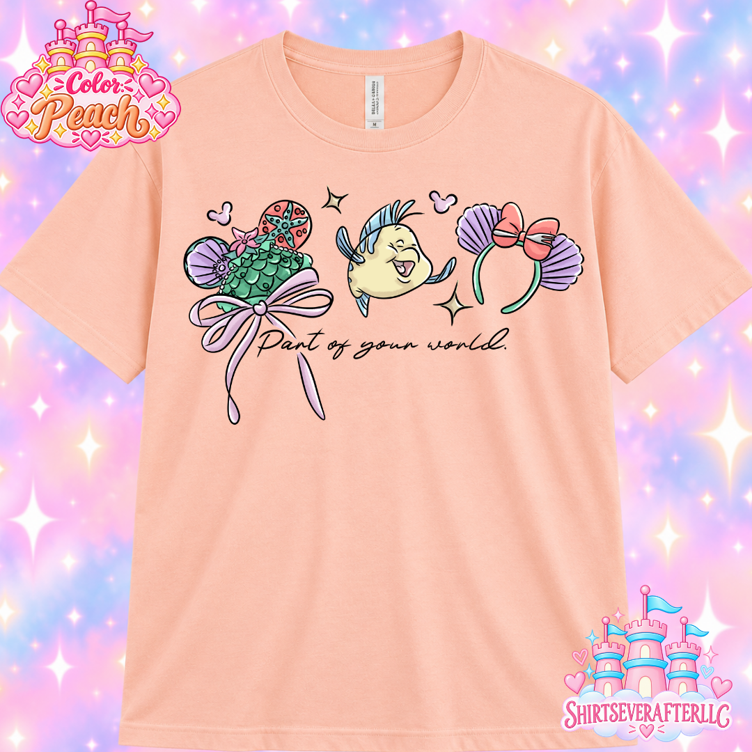 Mermaid Headband Shirt
