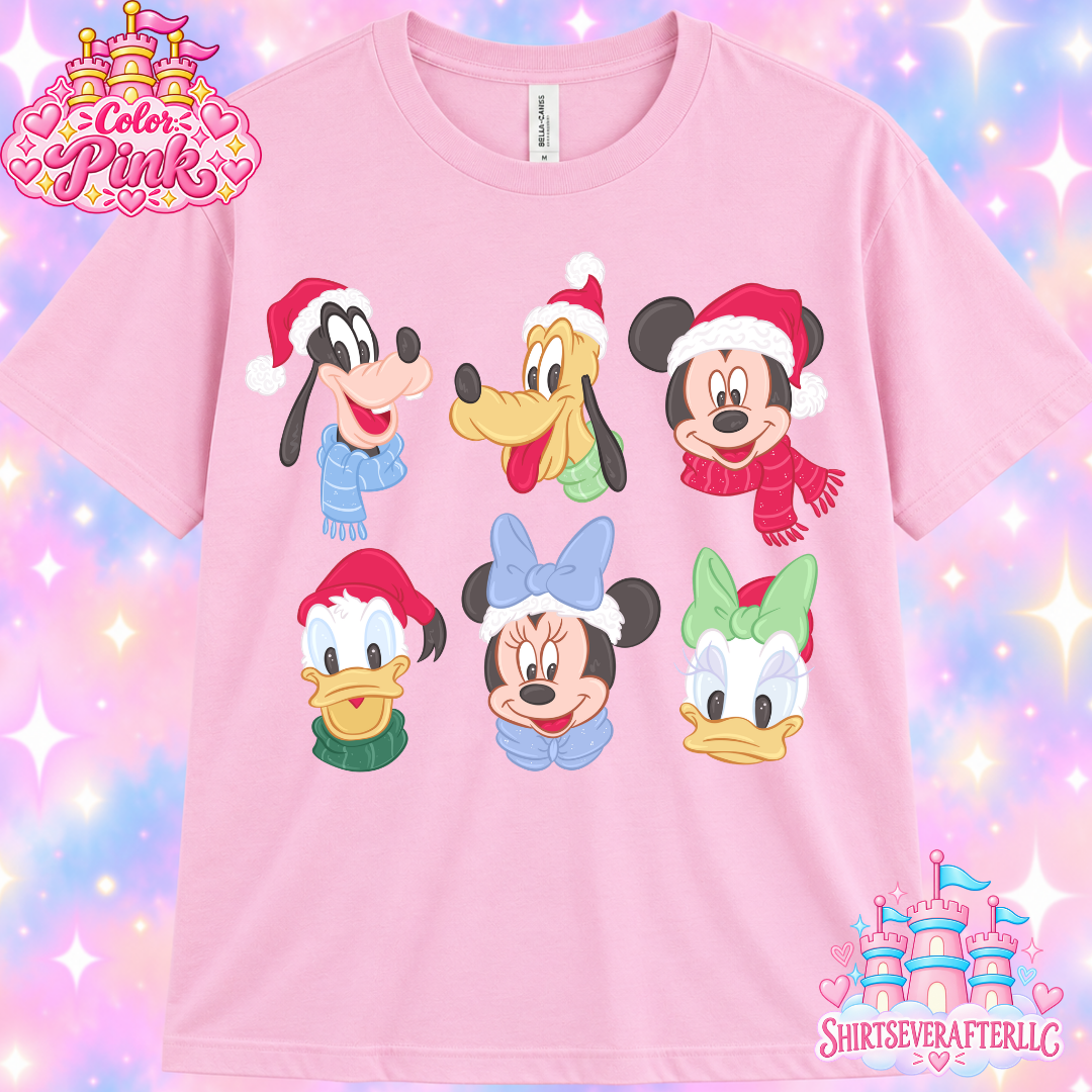 Mouse Friends Christmas Shirt
