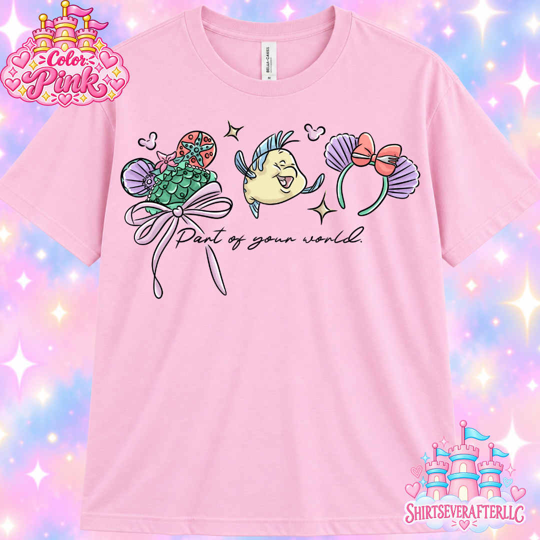 Mermaid Headband Shirt