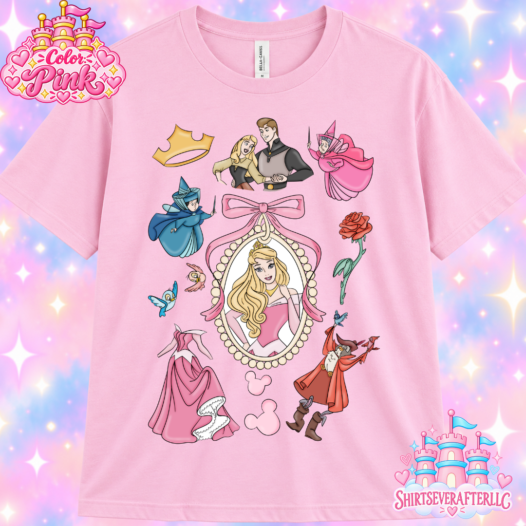 Sleeping Rose shirt