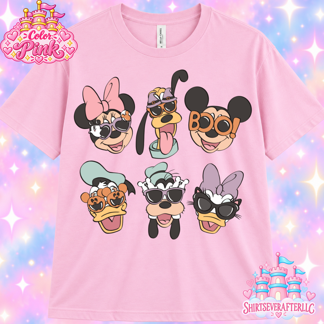 Halloween Mouse Sunglasses Shirt