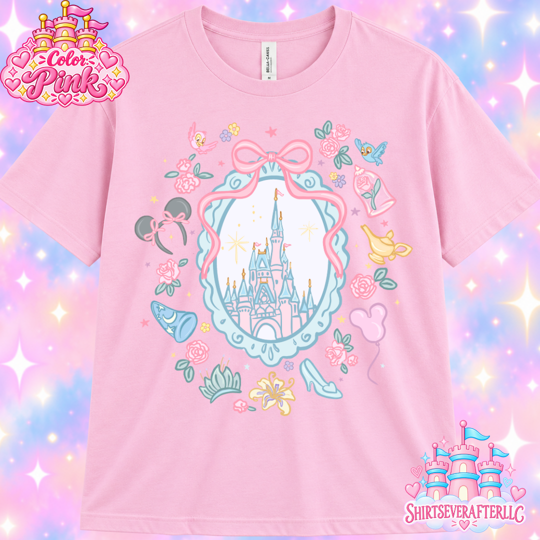 Princess Doodle Castle Shirt