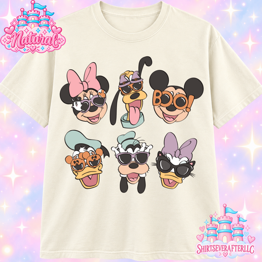 Halloween Mouse Sunglasses Shirt