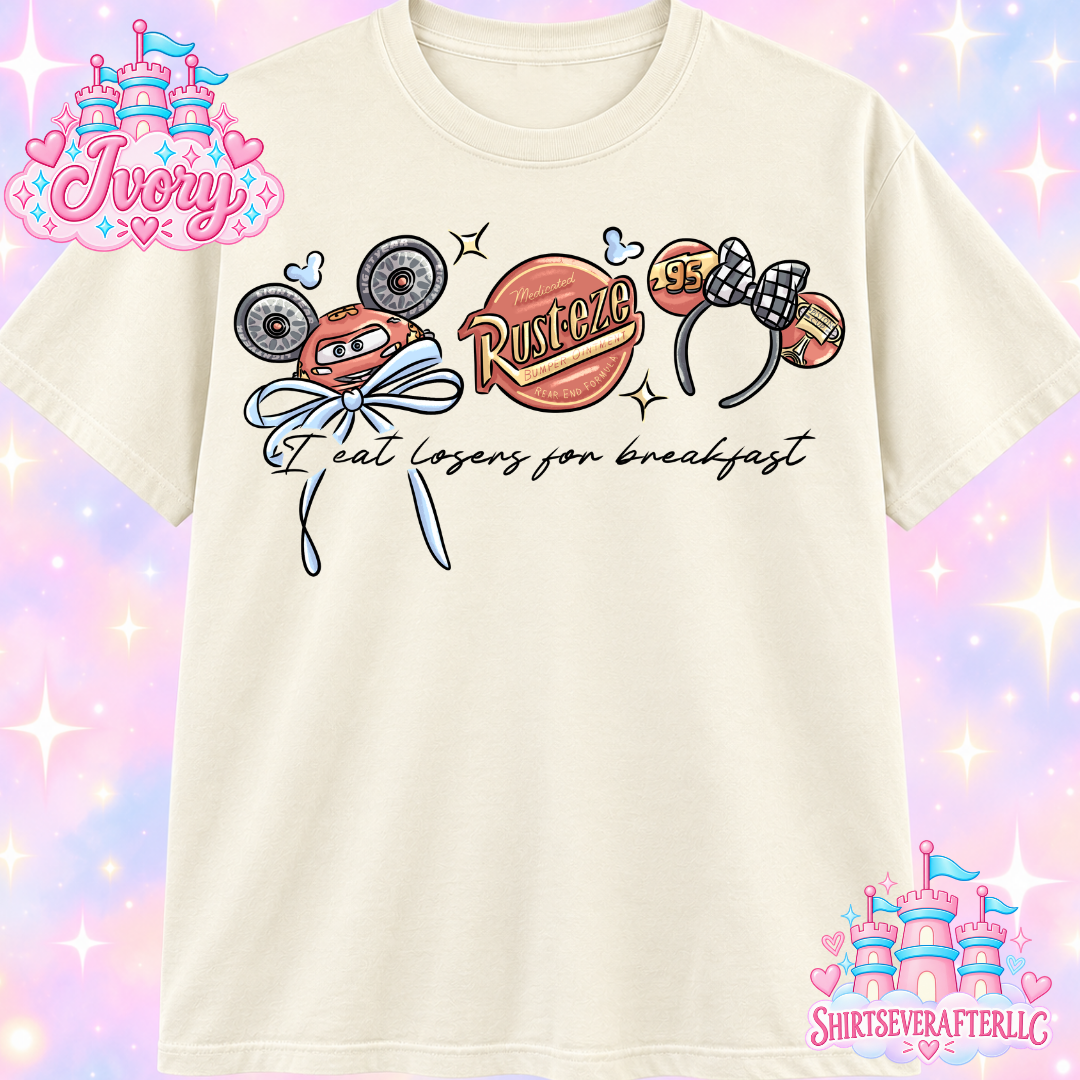Cars Headband Shirt