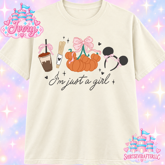 Churro Just a Girl Shirt