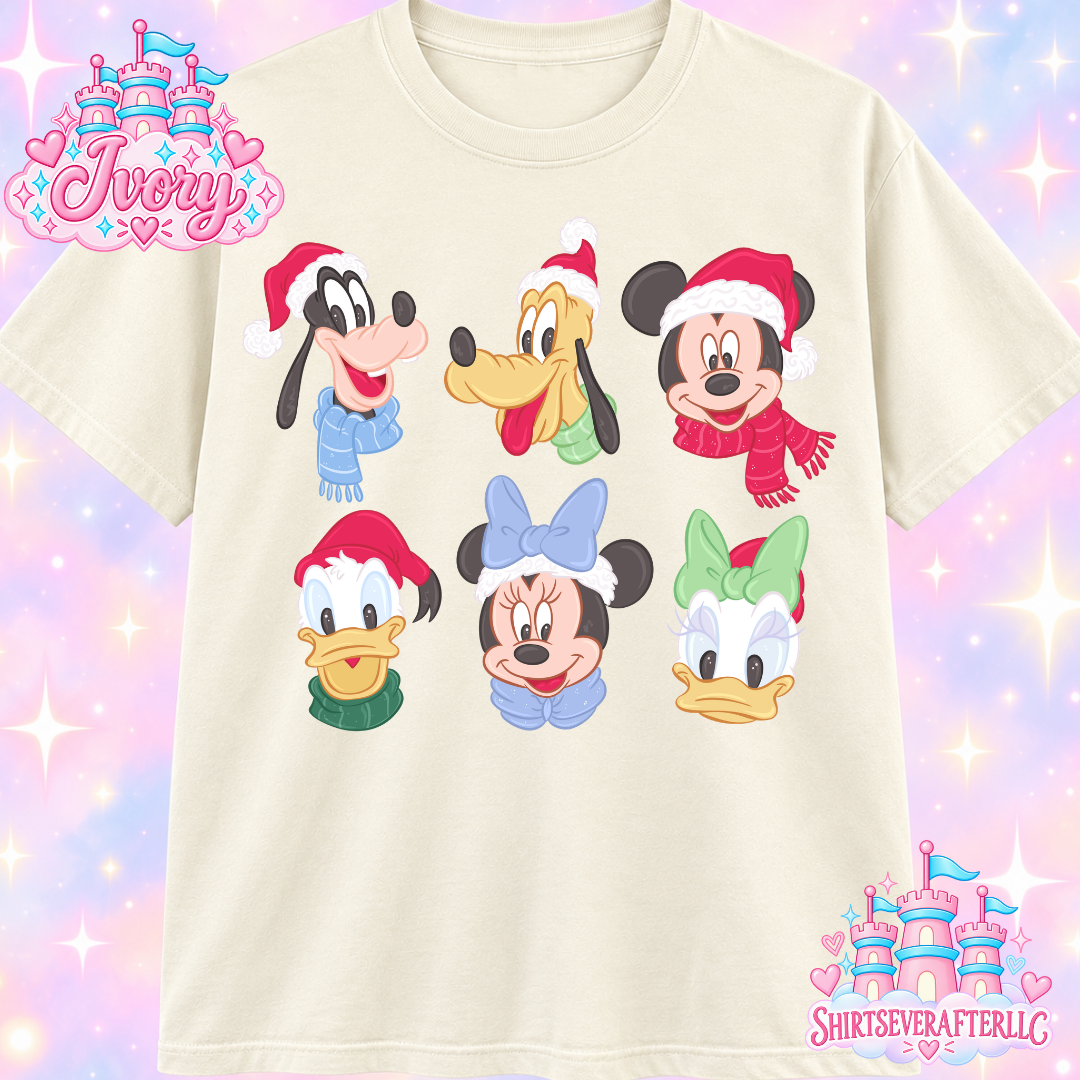 Mouse Friends Christmas Shirt