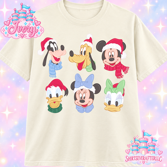 Mouse Friends Christmas Shirt