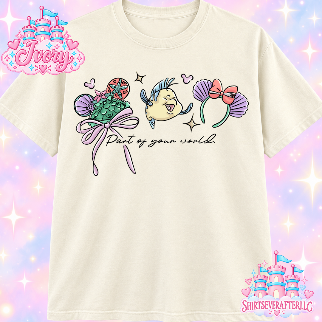 Mermaid headband Shirt