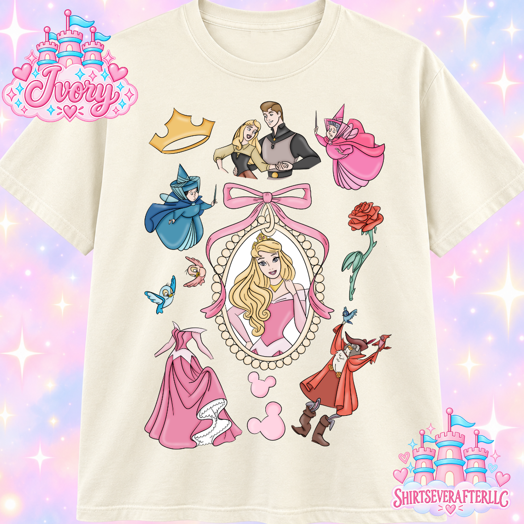 Sleeping Rose shirt