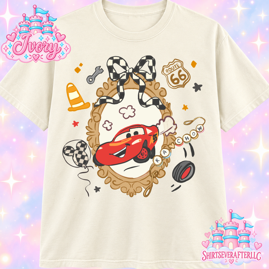 Cars Bow Shirt